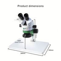 Microscope stéréo binoculaire numérique à électrons bon marché BST-X5 pour les paramètres de laboratoire d'éducation hospitalière