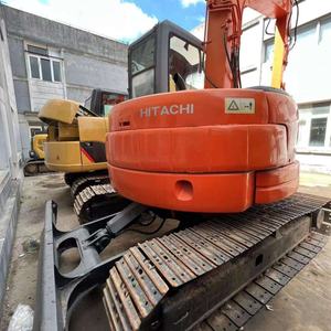 Excavatrice Hitachi ZX75US d'occasion avec bras long, capacité de la benne de 0,28 m³, poids opérationnel de 7,5 tonnes, moteur et boîte de vitesses inclus, en vente - Product Image 3