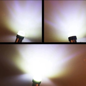 Custom 1156 1157 12V S25 Crystal LED Car Light LED Strobe Flash BA15S BAY15D Material de silicona blanca Luz de señal Bombilla de coche - Product Image 6