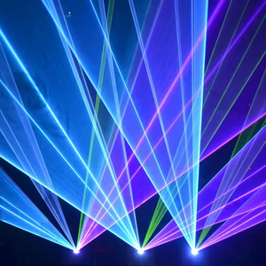 L-Hong HE ไฟเวที10W แบบสีแดงและสีเขียวโปรเจ็กเตอร์ขนาดเล็กแสงเลเซอร์ท้องฟ้าแสงไฟเวทีปาร์ตี้สำหรับดีเจดิสโก้ - Product Image 6