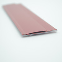 Porte-étiquette de prix en plastique PVC extrudé avec déflecteur pour rayonnages de supermarché