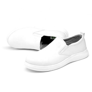 Scarpe Antinfortunistiche Bianche a Taglio Basso, Antistatiche, per Officine Senza Polvere, Utilizzabili Senza Inserti Metallici - Product Image 5