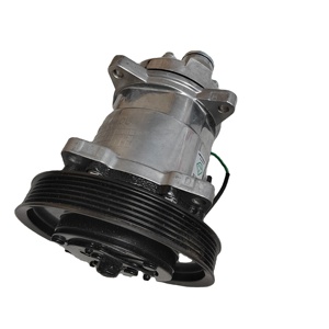 อะไหล่รถเครนตีนตะขาบสำหรับ Quy100 Xgc100, คอมเพรสเซอร์ Quy100 Xgc100, คอมเพรสเซอร์แอร์ Se5h14 สำหรับรถขุดคุณภาพสูง - Product Image 1
