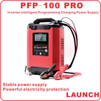Para Launch Auto Voltage Stabilizer Vehicle ECU Programación Cargador de batería con Flash Herramienta de diagnóstico de prueba de batería PFP-100 PRO
