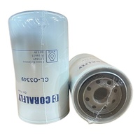 Baru untuk P558615 Filter Oli untuk Mesin Diesel 6BT 5.9L/6.7L Akurasi 40m Baja Tebal Selulosa Berkualitas Tinggi
