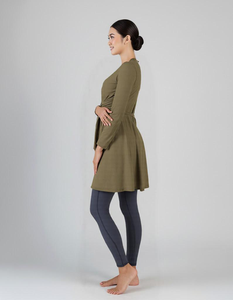 Traje de Baño Musulmán Kilang Jahit Pukal OEM Borong Pukal, Cubre las Axilas, Precio de Fábrica, Socio de Cadena de Suministro Confiable - Product Image 2