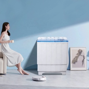 Lave-linge semi-automatique à double tambour WINNING STAR 1400-2200W 15kg 7kg ST-XPB130-2009SVA avec séchage intégré, grande capacité - Product Image 6
