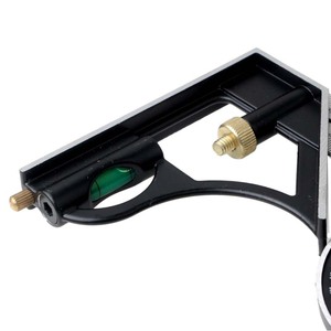 300mm Stainless Steel Multifunctional Combination Angle Ruler With Adjustable Scale For Precision Measuring And Alignment Tasks - Product Image 3