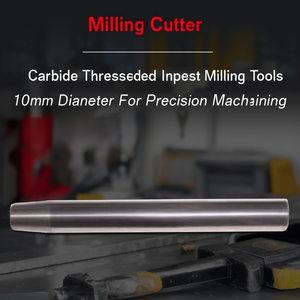 Carbide Threaded Adapter Insert Milling Tools 10mm Diameter For Precision <b>Machining</b> - Product Image 3