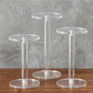 Exhibidores <span class=keywords><strong>de</strong></span> Acrílico Transparente Personalizados para Relojes <span class=keywords><strong>de</strong></span> Pulsera, Anillos, Sombreros, Juego <span class=keywords><strong>de</strong></span> 3 para Joyería, Relojería y Tiendas - Product Image 4
