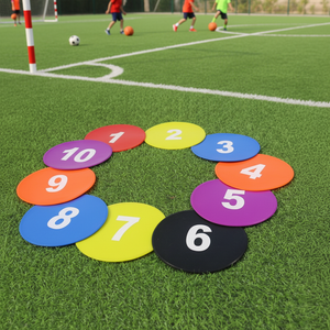 Tapis en plastique numérique pour entraînement sensoriel, 7-12 ans, pour accessoires et équipements de basketball et de football - Product Image 3