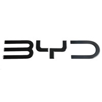Autocollant décoratif pour emblème de calandre avant, logo ABS, couvercle de logo avant pour BYD SHARK 2025, directement de l'usine