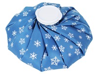Compresse de glace bleue réutilisable en tissu, compresse chaude et froide avec sangle élastique pour soulager les douleurs liées aux blessures
