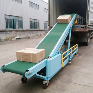 Tragbares Rollenfördersystem Container-Ladeförderband Dock-<span class=keywords><strong>Transfer</strong></span> Erweiterbares Fördersystem - Product Image 1