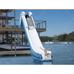 Toboggan aquatique gonflable géant de qualité commerciale sur mesure pour catamaran et divertissement sur yacht de luxe - Product Image 2