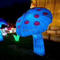 Outdoor China Festival der Lichter und Kunst Pilz-Laternen-Show Lichtpräsentation