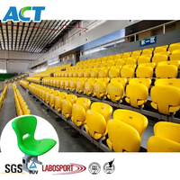 Siège de stade pliable en PEHD moulé par soufflage pour gradins, arènes sportives, terrains de football, gymnases CS-SYZ