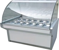 Équipement de cuisine professionnelle : Station bain-marie, armoire chauffante, buffet chauffant, comptoir de présentation
