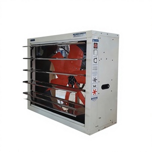 Ventilador de Extracción Cuadrado Industrial de Alto Rendimiento de 1100 mm, de Fibra de Vidrio, 220V/380V, Aspas de Acero Inoxidable, Marca HME Directa de Fábrica - Product Image 3