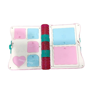 Cahier magique pour filles accessoires de fabrication de bijoux secrets autocollant fait main dessin animé multi beauté décoration livre magique pour enfants cadeau - Product Image 3