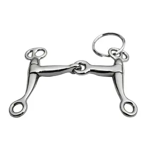 Horshi In stock Horse Bit Keychain Mini Horse Bit Key Ring Horse Bit Hangings