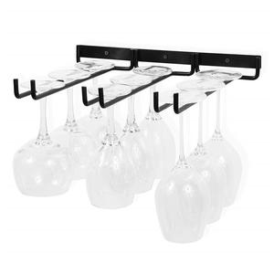 Juego <span class=keywords><strong>de</strong></span> 4 soportes <span class=keywords><strong>de</strong></span> hierro forjado <span class=keywords><strong>para</strong></span> copa <span class=keywords><strong>de</strong></span> <span class=keywords><strong>vino</strong></span>, <span class=keywords><strong>estante</strong></span> <span class=keywords><strong>colgante</strong></span> montado en la pared - Product Image 6