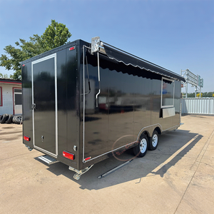 Obral baru Makanan Cepat truk Trailer makanan jalan seluler dapur luar ruangan dengan peralatan memasak untuk makanan ringan dan hotdog - Product Image 4