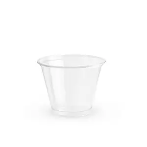 Plastique PET de qualité alimentaire sans BPA 450ml 8oz cône de neige coloré jetable coupe de fleur de crème glacée rasée