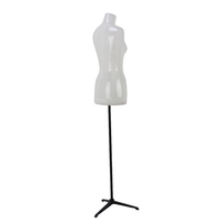 Robe bombardier pour femme, demi-corps, simple, Transparent, taille de vie pour les magasins