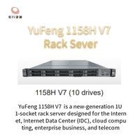 Serveur en rack YuFeng 1158H V7 1U 1-socket avec 32 Go/64 Go de RAM et stockage SSD - En stock