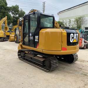 Mini-excavatrice sur chenilles Caterpillar 307E2, poids opérationnel de 7 tonnes, faible nombre d'heures, d'occasion, avec pompe hydraulique, moteur, boîte de vitesses - Product Image 5