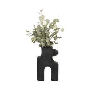Vaso Scultoreo Astratto con Design Intrecciato per Soggiorno, Vaso Decorativo per Fiori da Esposizione Domestica - Product Image 2