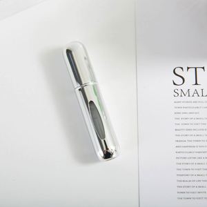 <b>Mini</b> 5Ml Aluminum Glass Atomizer Empty Travel <b>Spray</b> Refillable Fine Mist <b>Spray</b> <b>Bottle</b> Custom Color Custom Logo Essential Oils - Product Image 3