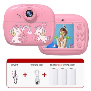 Máy ảnh trẻ em 2000W 1080p HD, máy quay <span class=keywords><strong>video</strong></span> kỹ thuật số cho trẻ em, tích hợp trò chơi, hình mèo hoạt hình dễ thương, màn hình mini 2.0 inch, quà tặng đồ chơi B1 - Product Image 3