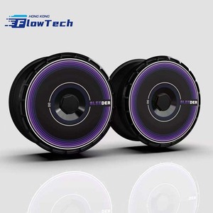 ฝาครอบล้อ FlowTech ABS ขนาด 18 นิ้ว 19 นิ้ว 20 นิ้ว สำหรับรถยนต์ Tesla Model Y Model 3 Aero พร้อมการป้องกันขอบล้อเต็มรูปแบบ - Product Image 3