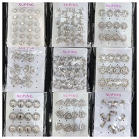 Xuping Sieraden Groothandel Koperen Oorbellen Cartoon Fruit Dieren Bloem Mode Trendy Dames Oorbellen CZ Kristal Studs Oorbellen