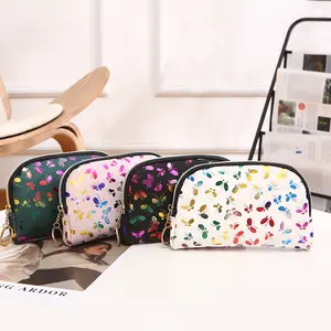 Diskon besar baru cetak dompet kecil mode minoritas tas penyimpanan Makeup ponsel