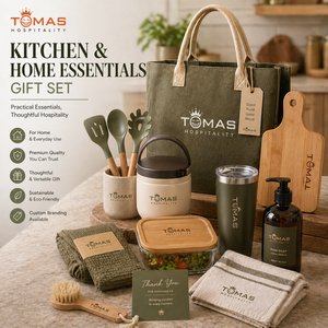 Corporate Promotional Gift <b>Set</b> With Eco-Friendly Tote Bamboo Utensils Tumbler Soap <b>Lunch</b> Box And Phone Holder For Business Event - Product Image 1