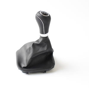 Palanca de Cambios de Cuero Ergonómica para Mercedes-Benz Clase C, Diseño R Arriba y Abajo, 2000-2004 W203 S203 CL203 - Product Image 1