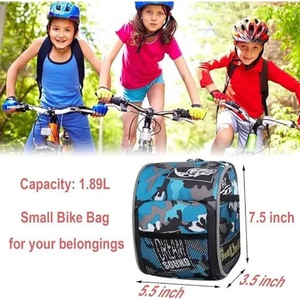 Muestra gratuita: Bolsa de ciclismo multiusos personalizada con cesta de almacenamiento frontal para viajes y ciclismo. - Product Image 5