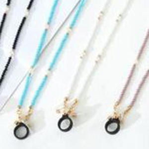 Three-in-One Functionality Steel <b>Bead</b> Pearl Chain 70CM For Eyeglasses Parts Three In One - Product Image 6