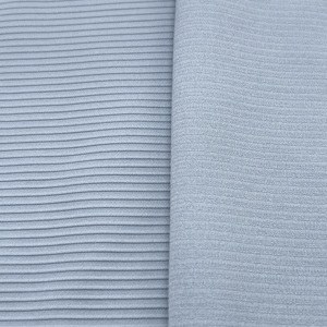 Chất Lượng Cao 75% Nylon 25% Spandex Ba Chiều Sọc Vải Thân Thiện Với Môi 280gsm Quần Áo Bơi Quần Áo Đồng Bằng Chống Vết - Product Image 1