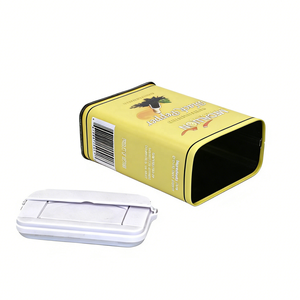 Custom Printed Flip Top Lid Metal Packaging Can for Black Pepper Seasoning Powder Condiment <b>Storage</b> Container Food Grade Tinplat - Product Image 6