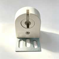 Support de lampe fluorescente DT216 Marine G13-A T8, base de lampe antichoc pour cabine de bateau