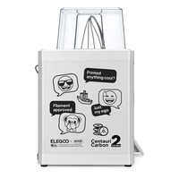 ELEGOO Emoji Centauri Carbon 2 Combo Full Auto Ramah Pemula CoreXY 500mm/s Printer 3D FDM Multi-warna Kecepatan Tinggi