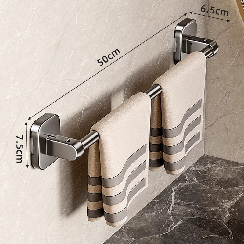 Suction cup gunmetal single rod 50cm