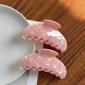 Wow Sheila 2025 vendita calda Logo personalizzato a buon mercato all'ingrosso leopardo acetato capelli artiglio Set di pettine per le donne - Product Image 4