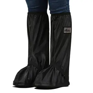 summer pvc waterproof reusable adult men women best running protection shoe cover rain boots