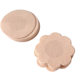 Sujetador Levanta Busto para Mujer, Adhesivos Desechables de Acrílico Activados por Agua, Cubrepezones de PVC - Product Image 3