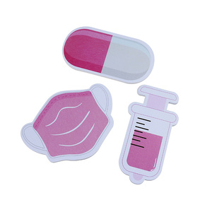 Becol Bán Buôn Sáng Tạo Y Tế Chủ Đề Tin Nhắn Lưu Ý Đặc Biệt Hình Chú Ý Dính Tự Dính Trang Trí Sticker Cho Bệnh Viện - Product Image 5